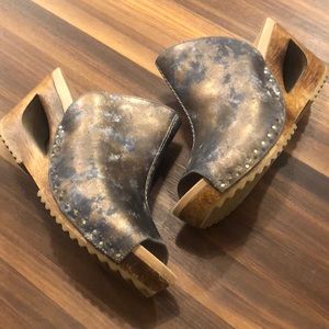 Dansko open heel clog - size 39